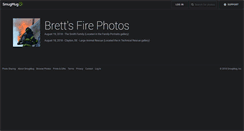 Desktop Screenshot of brettsfirephotos.com